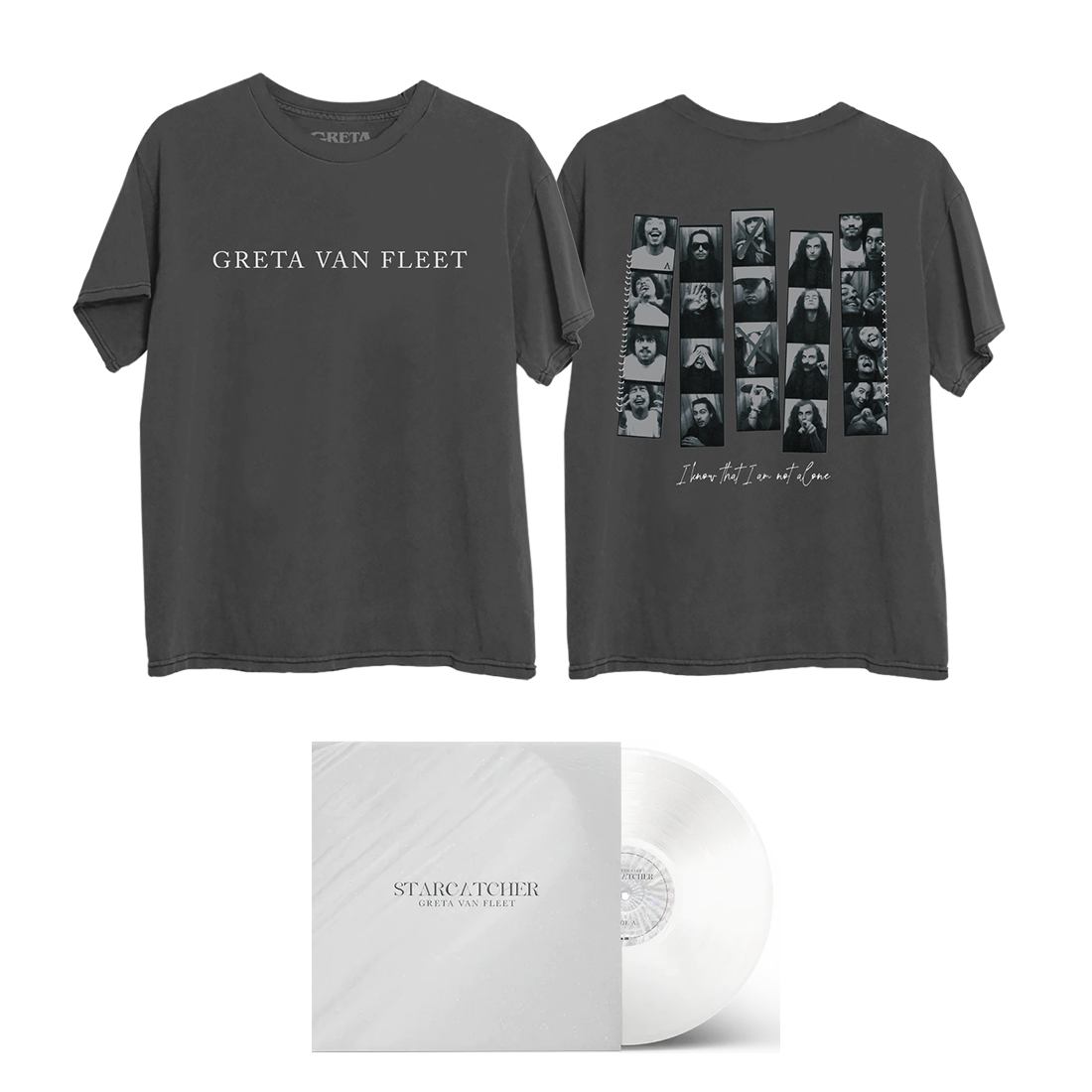 Starcatcher Vinyl + Greta Van Fleet Film Strip T-Shirt