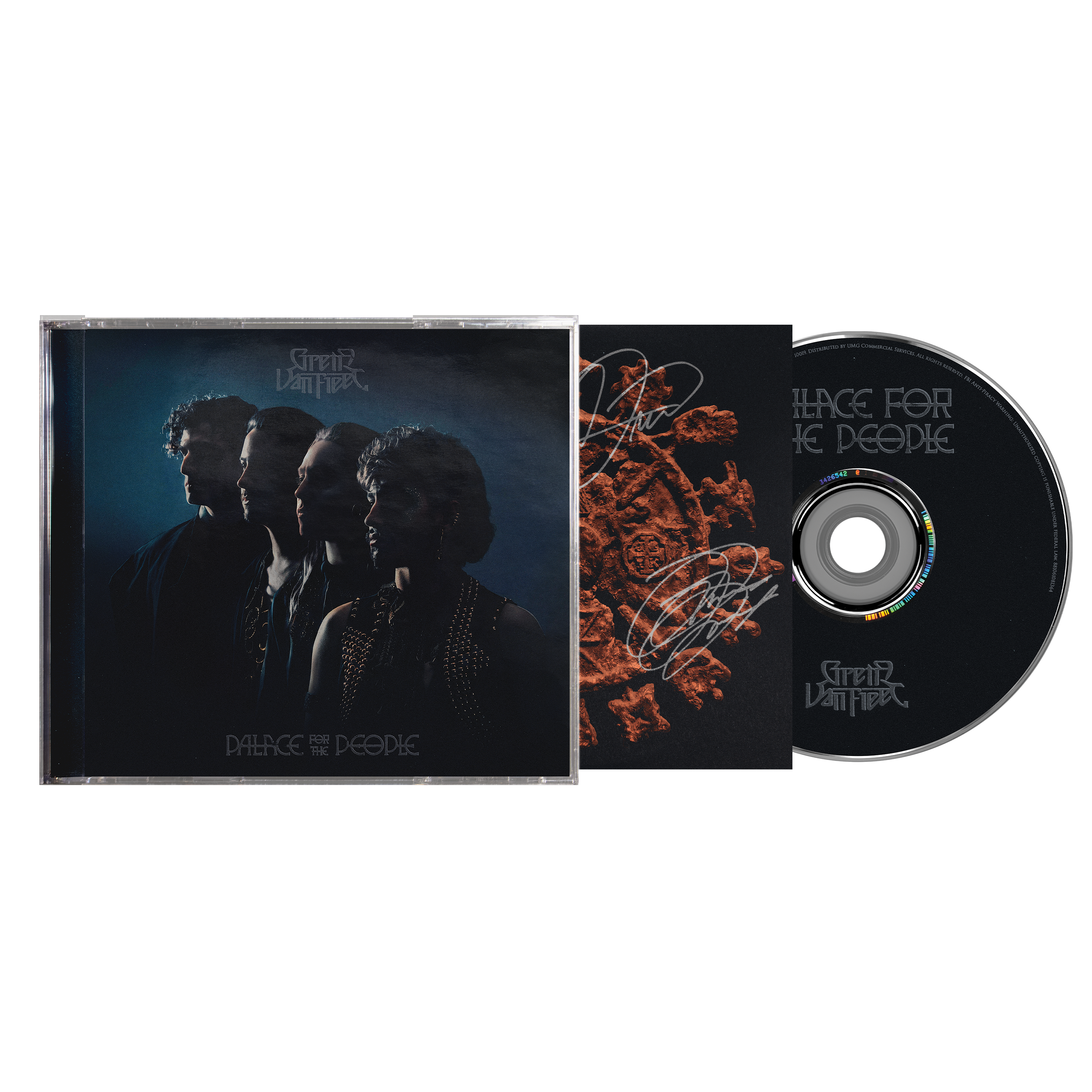Greta Van Fleet - Palace for the People - CD (Signed)