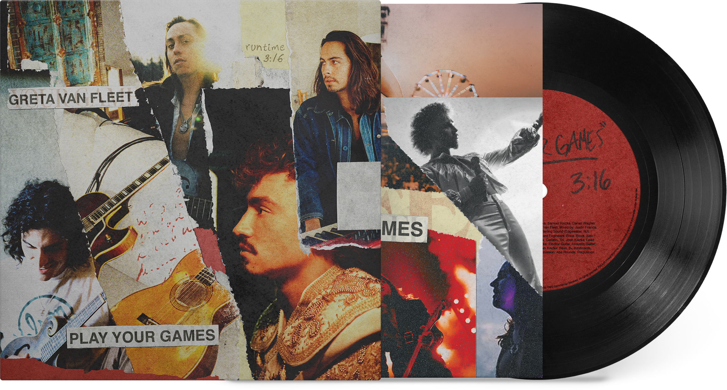 Greta Van Fleet - Limited Edition Play Your Games 7in