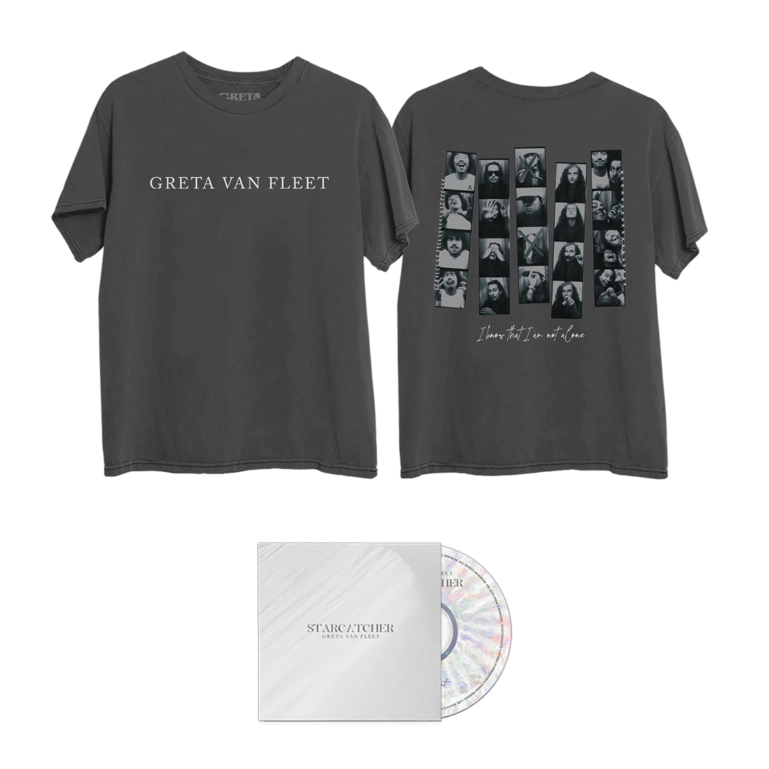 Starcatcher CD + Greta Van Fleet Film Strip T-Shirt