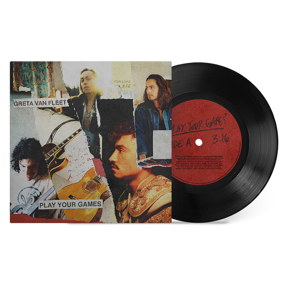Greta Van Fleet - Limited Edition Play Your Games 7in