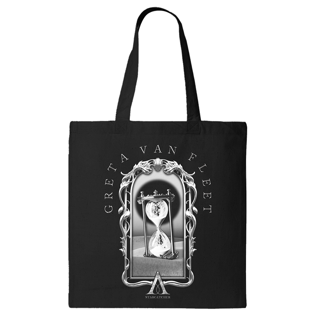 Greta Van Fleet - Black Hourglass Tote Bag